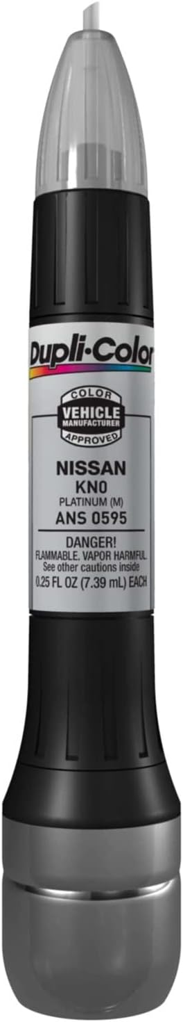 Dupli-Color ANS0595 Scratch Fix All-In-1 Exact-Match Automotive Touch-Up Paint – Nissan Platinum – 0.25 oz. Paint Pen