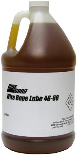 Lubegard 10455 46-68 Wire Rope Lubricant, 55 Gallon