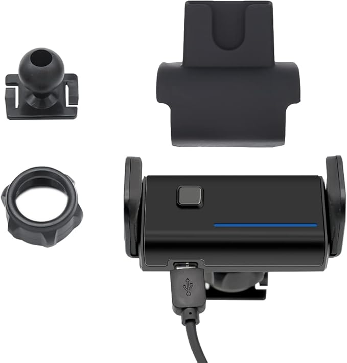 BEERTE Car Phone Holder fit for Porsche Macan 2015-2025 Porsche Cayenne 2019-2023,Electric Clamping Mobile Phone Mount 360-degree Rotatable and Adjustable Phone Navigation for 4-7 inches Smartphone