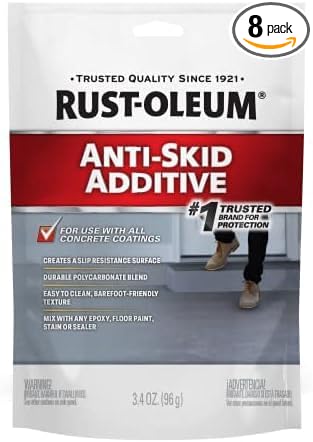 Rust-Oleum 279847 Anti-Skid Additive,3.4 oz,(Pack of 8)