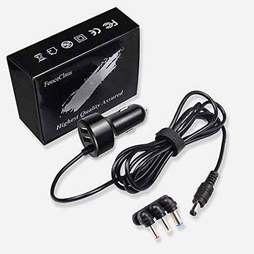 FouceClaus 12V Car Charger Adapter for Portable DVD Player, Replacement Car Cigarette Cord for RCA, Philips, DBPOWER, Sylvania, APEMAN DVD Player, Compatible with Spectra S1 S2 Pumps