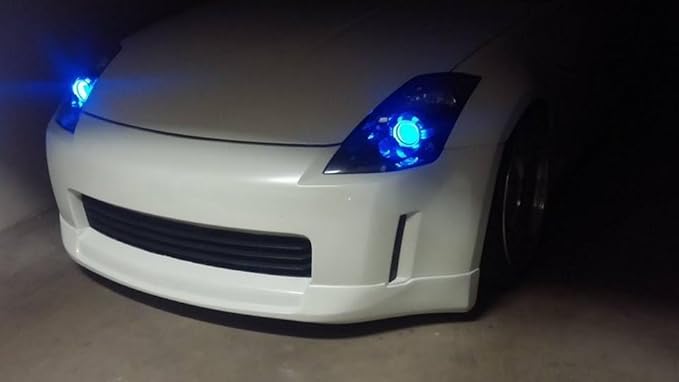 iJDMTOY Ultra Blue 15-SMD LED Accent Ambient Lighting Kit Compatible with Car Motorcycle Projector Lens Demon Eye Retrofit