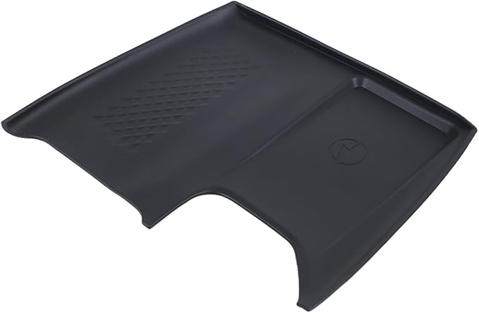 Center Console Mat Wireless Charging Mat Compatible with Toyota Grand Highlander 2024 2025 2026,Car Non Slip Wireless Charger Silicone Cover Pad Interior Accessories (Black)