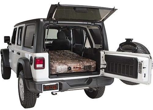 Pittman Outdoors AirBedz Rear Seat Air Mattress for SUV & Crossovers, Built-in Air Pump, Storage Bag, Patch Kit,Camo, 66" L x 52" W x 10" H, One Size, Camouflage