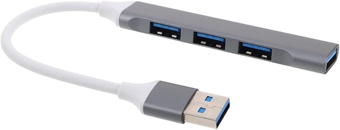 TEHAUX USB Hub Splitter Laptop USB Expander Charging for Desktop Car Gaming Travel Accessories