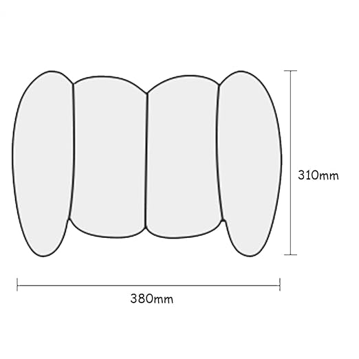 Car Lumbar Support Cushion for Lexus RX 5seats Luxury SUV 2024 Lumbar Support Pillow Breathable Back Support Seat Accessories,Black