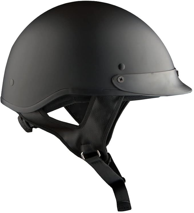 1Storm Motorcycle Half Face Helmet Mopeds Scooter Pilot with Retractable Inner Smoked Visor