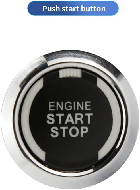 EASYGUARD EC207-M9-SR 2 Way Car Alarm Security Kit with LCD Pager Display Push Start Button Remote Engine Timer Engine Start with Siren DC12V