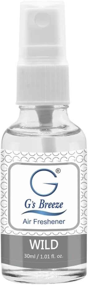 G's Breeze Wild Air Freshener – Invigorating Nature Inspired Aroma – Energizing & Refreshing Scent – Floral, Crisp & Bold Fragrance for Home, Car & Office – Ideal for Any Space or Occasion