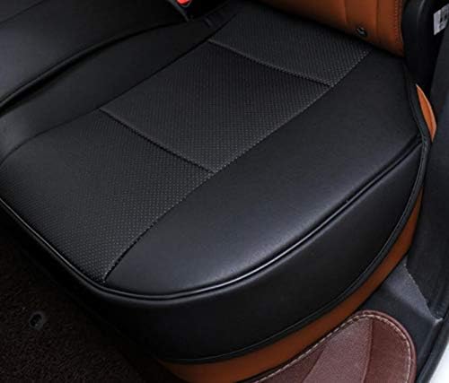 1 Pack Scalable (Adjustable Length (49-55'') Back Seat Cover Car Seat Cover Seat Protector Rear Seat Bottom Cover Fits 90% of car - for Seat Bottom Only (Black - Rear seat)
