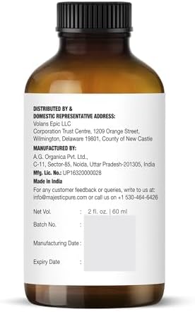 Majestic Pure Essential Oil with Glass Dropper - 100% Pure and Natural - Essential Oils for Diffuser, Aromatherapy, Soap and Candle Making, Lavender Essential Oil, Lavender Oil, 2 Fl Oz
