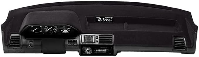 Coverking Dash Cover Mat Pad Custom Designed for Select Nissan Murano Dashboards: Velour Material, Black
