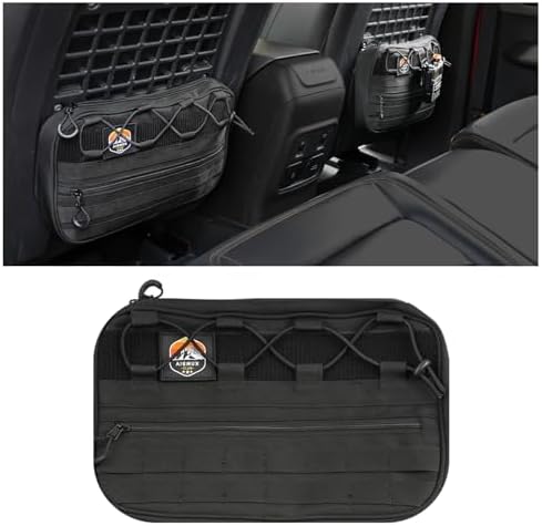 Seat Storage Bags, Storage Pockets, Interior Storage, Accessories. for Ford Bronco 2021-2025 2/4 Door (Front Seat 2PCS)