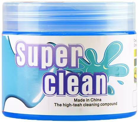 SOLASTA Car Cleaning Gel Car Putty Car Cleaning Kit Car Interior Cleaner Slime Car Cleaning Supplies Auto Detailing Tools Car Accessories Car Gifts for Women Men Keyboard Cleaner (Blue)