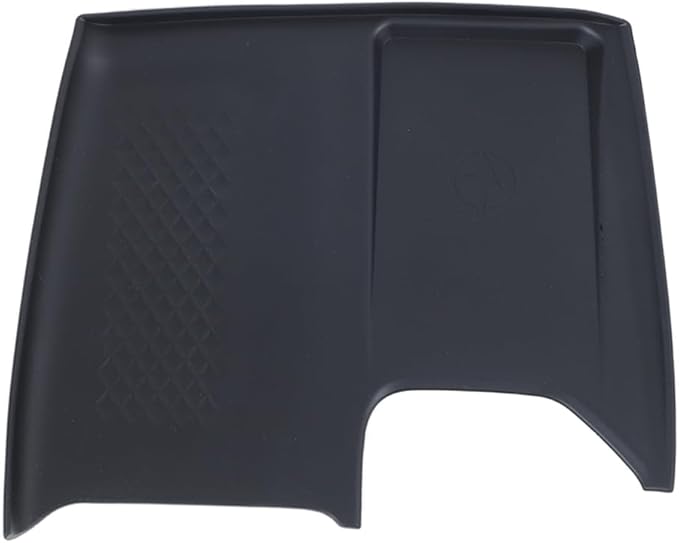 Center Console Mat Wireless Charging Mat Compatible with Toyota Grand Highlander 2024 2025 2026,Car Non Slip Wireless Charger Silicone Cover Pad Interior Accessories (Black)