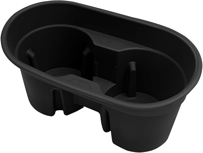 Muslogy Center Console Cup Holder Insert Compatible with 2005-2021 Nissan Frontier Accessories Middle Console Armrest Front Drink Holder Organizer Non-Slip Silicone Drink Stopper