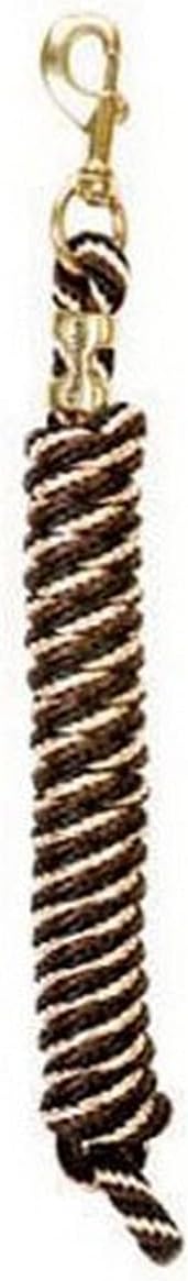 Weaver Equine Performance Lead Rope, Long Horse Lead Rope with Quick Halter Attachment, Soft Comfort Grip, Barn Horse Tack for Daily Use & Showing