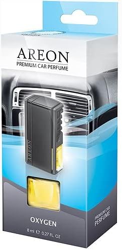 AREON ARP05 Car Perfume Luxury and Elegant 0.27 oz Car Air Freshener Vent Clip, Oxygen Scent
