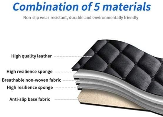 Custom Floor Mats for Cars Trunk Mat Fit 97% Sedan SUV Sports Car Full Coverage All Weather Men Women Pads Protection Non-Slip Leather Floor Liners Trunk Mat (19)