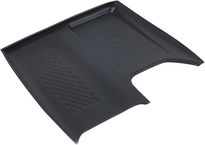 Center Console Mat Wireless Charging Mat Compatible with Toyota Grand Highlander 2024 2025 2026,Car Non Slip Wireless Charger Silicone Cover Pad Interior Accessories (Black)