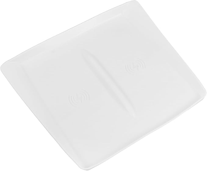 Charging Pad for Silicone Non- Charger Mat for Center Console - Phone Holder Car Interior Accessory White