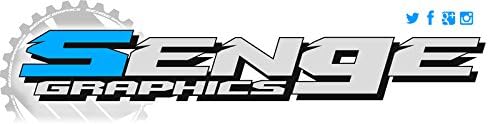 12eDRIVE Fly Racing Teal Senge Graphics Kit Compatible with Stacyc