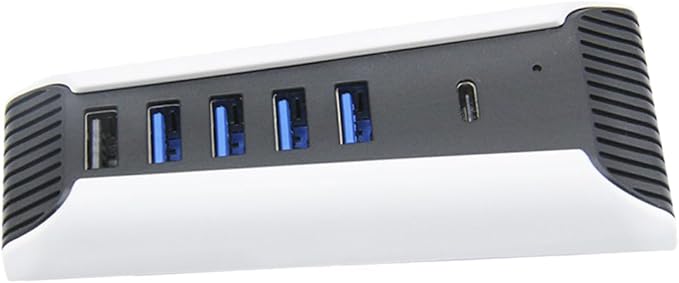 Gadpiparty USB Hub Splitter for USB Expander Adapter for Game Console Connects Keyboard Mouse Controller and More Easy to Use and Install