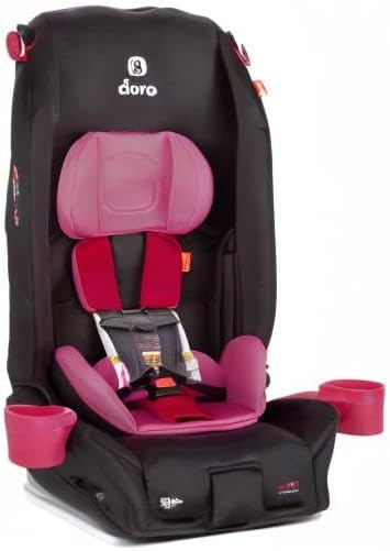 Diono Radian 3R Comfort Travel Kit, Infant Car Seat Accessory, Compatible with Radian 3R, 7-Piece Kit (2 Harness Pads, 1 Buckle Pad, Head Cushion, Seat Cushion, 2 Cupholders), Pink Cotton Candy