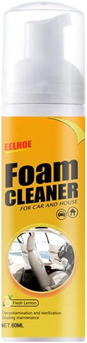 Zcargel Car Foam Cleaner Car Interior Foam Cleaner Multifunctional Foam Cleaner Purpose Cleaner for House and Car for Leather Seat Plastic Fabric30mL / 60mL / 100mL