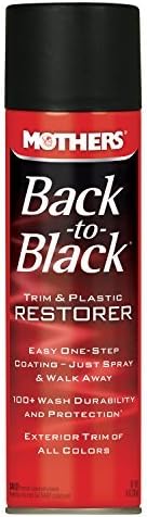 Mothers Back-to-Black Liquid Trim & Plastic Restorer 10 oz.