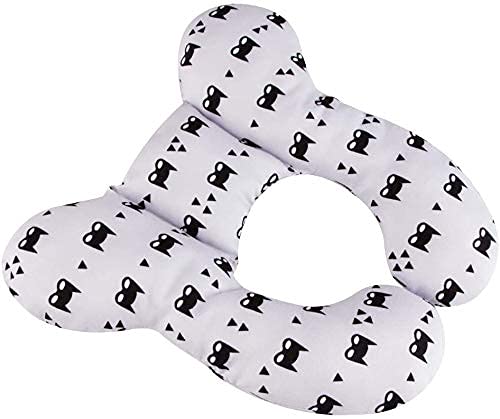 Baby Travel Pillow - Infant Head and Neck Support Pillow Baby Neck Pillow for Car Seat,Pushchair(Grey)
