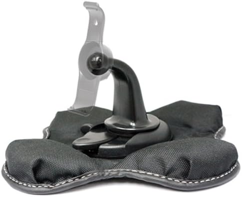ChargerCity Portable Beanbag Dashboard Friction Mount Compatible with All 17mm Ball Joint Connection Nuvi Drive DriveSmart Dezl RV OTR LMT LM 5/6/7 inch Screen GPS