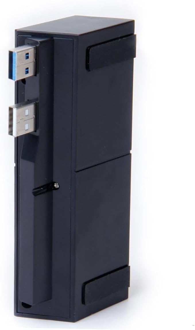Port USB High-Speed Expander Hub for Console Includes USB Ports Compact Indicator