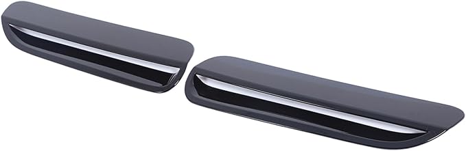Car Engine Hood Air Outlet Vent Cover Trim Compatible with Pontiac G8 08-09/Holden Commodore 06-12 Car Front Engine Hood Vent Air Flow Intake Body Moulding Protection Cover decoration (Piano Black)