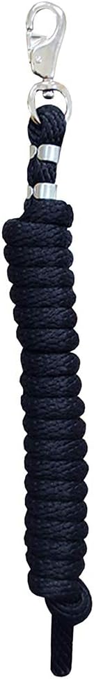 Weaver Equine Performance Lead Rope, Long Horse Lead Rope with Quick Halter Attachment, Soft Comfort Grip, Barn Horse Tack for Daily Use & Showing