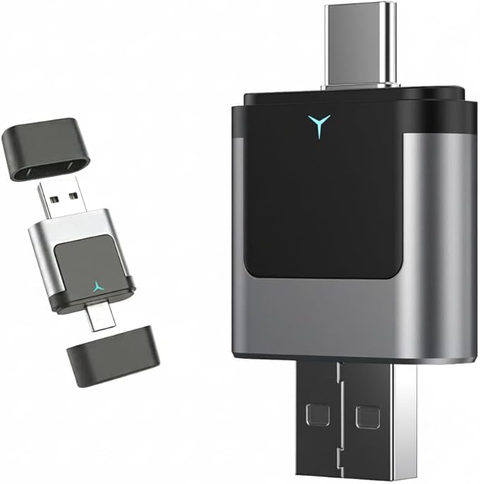 Wireless Carplay and Android Auto Adapter (Metallic Gray)