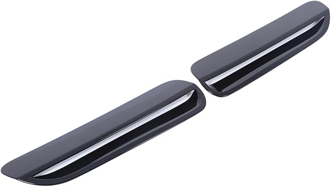 Car Engine Hood Air Outlet Vent Cover Trim Compatible with Pontiac G8 08-09/Holden Commodore 06-12 Car Front Engine Hood Vent Air Flow Intake Body Moulding Protection Cover decoration (Piano Black)