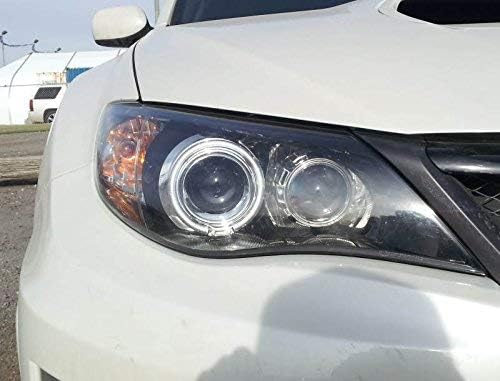iJDMTOY Mini 2.5-Inch H1 Bulb Size Bi-Xenon Projector Lens with Shroud Compatible With Car Light Retrofit DIY Use