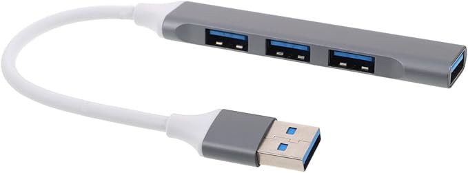 Angoily USB Extender Hub Multi-USB Port Splitter for Pc Laptop Car Gaming Keyboard Mouse Desktop