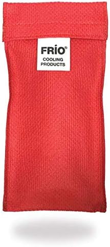 FRIO Cooling Wallet - Insulin Cooler for 45+ Hours of Stress Free On The Go - Red - Duo