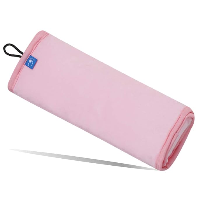 COOLBEBE Seat Belt Pillow for Kids, Extra Soft Toddler Travel Pillow for Car Seat, Universal Carseat Strap Cushion Pads for Childs Baby People Adults, Pink