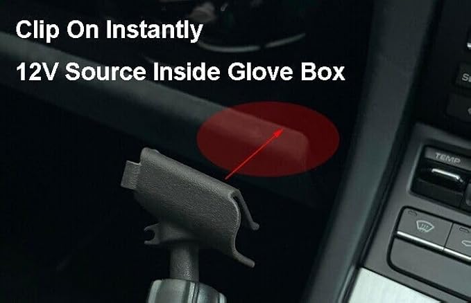 Phone Mount Charger for MagSafe for Porsche 991/981 / 718 911 Cayman Boxster Left Hand Drive Model LHD