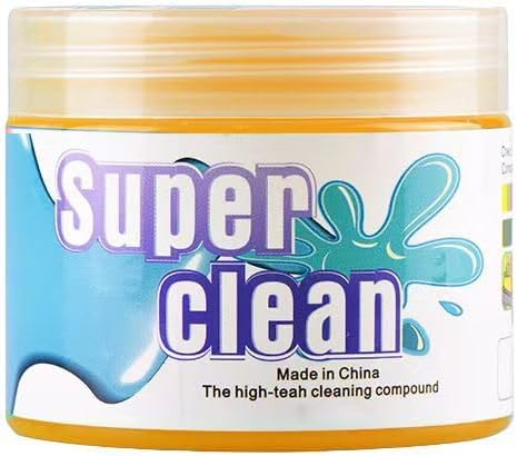 SOLASTA Car Cleaning Gel Car Putty Car Cleaning Kit Car Interior Cleaner Slime Car Cleaning Supplies Auto Detailing Tools Car Accessories Car Gifts for Women Men Keyboard Cleaner (Orange)