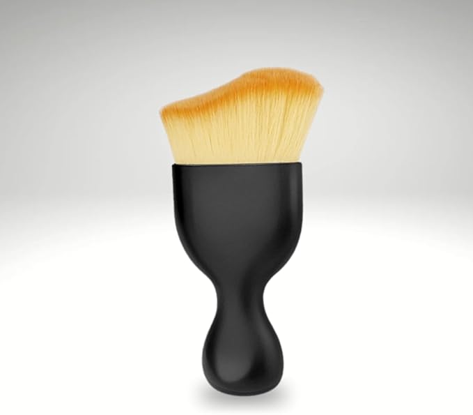 URBAN CAR BE:Trend Car Detailing Brush Set - 4 Pack Auto Interior Cleaning Kit with Soft Bristle & Precision Brushes for Dashboard, Leather Seats, Air Vents & Screen Cleaning - Non-Slip Handle