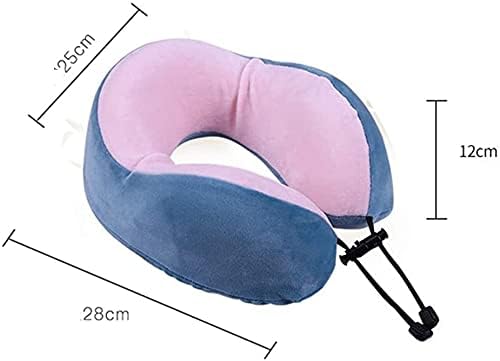 Travel Neck Pillow Sleep Kit - Natural Latex Travel Pillow, U-Shaped Travel Neck Pillow Aircraft Head Pillow Neck nap Neck Pillow car car Sleep Pillow Neck Support Pain Relief