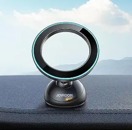 JOYROOM for MagSafe Car Mount, All-Metal Magnetic Phone Holder for Car, [Stronger Magnet] Car Magnet Phone Mount for Dash, Fit for iPhone 16 15 14 13 12