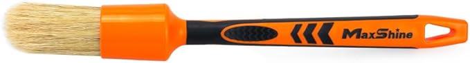 Maxshine Large #14 Universal Detailing Brush – Classic Boar’s Hair Bristles, Soft & Durable – Professional Brush for Interior, Exterior, Leather Seats, Engine Bay & Wheels