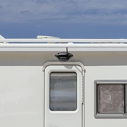 Furrion Vision S 4-Camera Wireless RV Backup System with 7-Inch Monitor, 1 Rear Sharkfin, 1 Doorway Security, 2 Side Cameras, Infrared Night Vision, Wide-Angle View, Hi-Res, Waterproof - FOS07TAPM