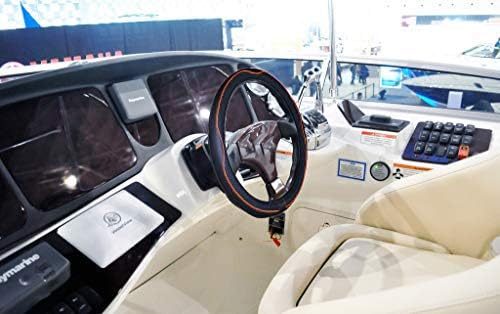 Mayco Bell Boat Steering Wheel Cover Microfiber Leather 13-13.5 inch