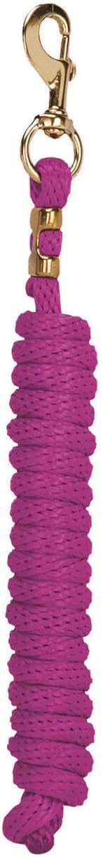Weaver Equine Performance Lead Rope, Long Horse Lead Rope with Quick Halter Attachment, Soft Comfort Grip, Barn Horse Tack for Daily Use & Showing